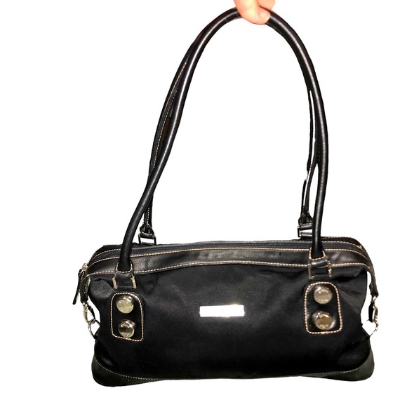 Etienne Aigner Classic Black Leather  Bag - Picture 1 of 13